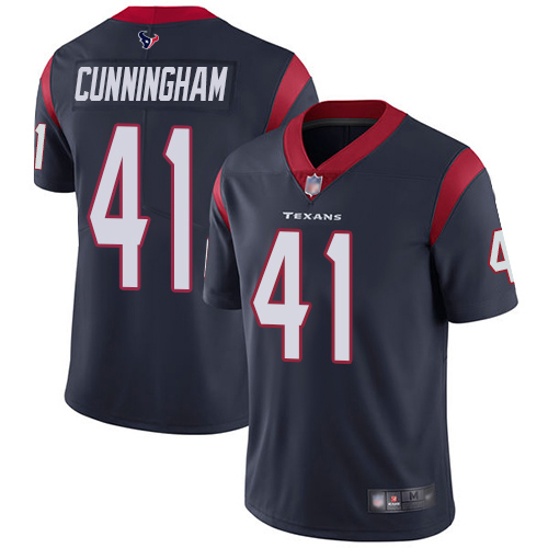 Houston Texans Limited Navy Blue Men Zach Cunningham Home Jersey NFL Football #41 Vapor Untouchable